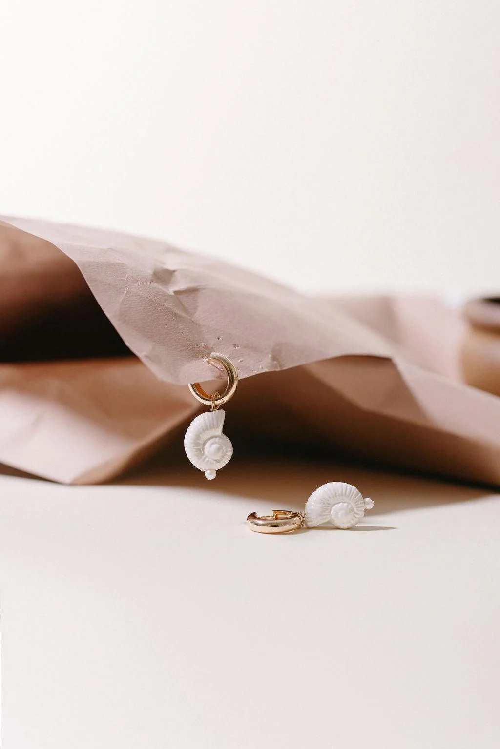 Créoles Maddie coquillage – Image 2