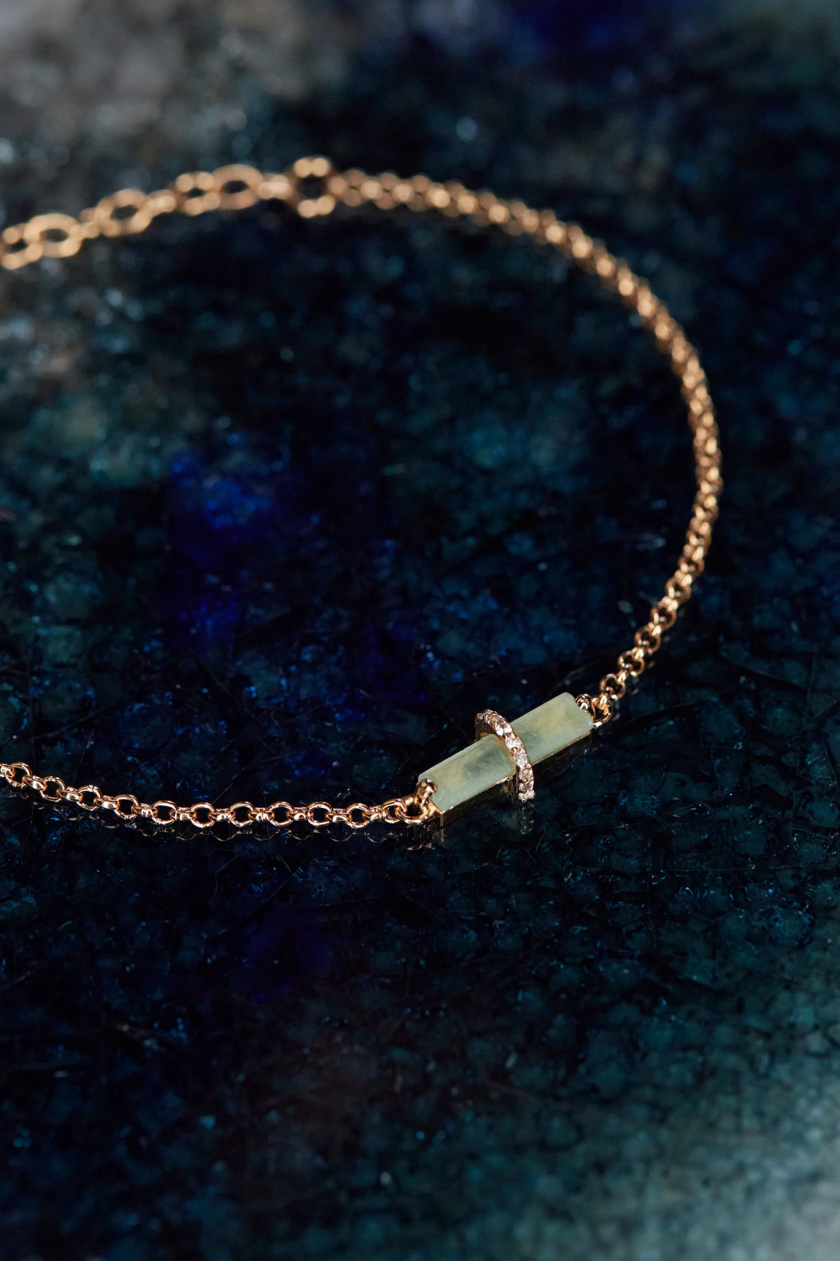 AVENTURA - LE BRACELET - AVENTURINE VERTE