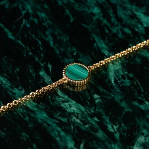 BRACELET ALHENA - MALACHITE