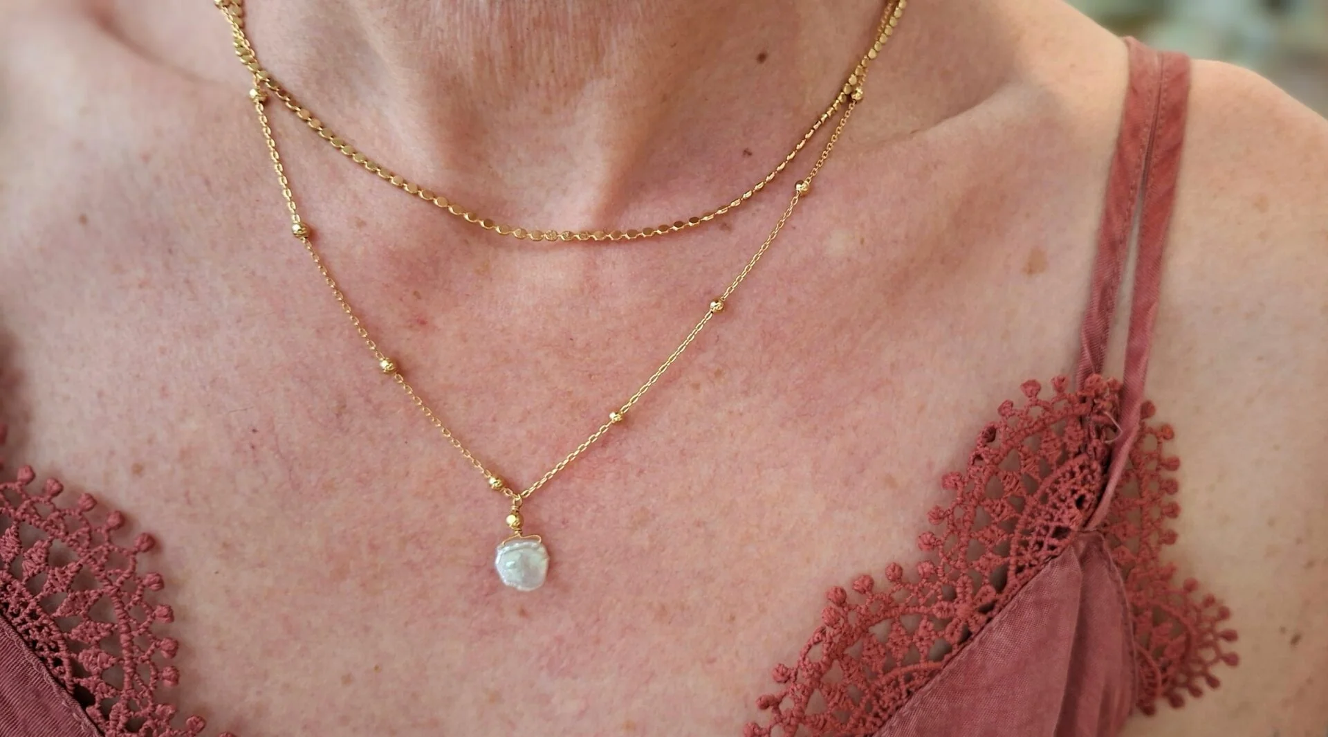 Collier de dos PRÉCIEUSE DES MERS – Image 2