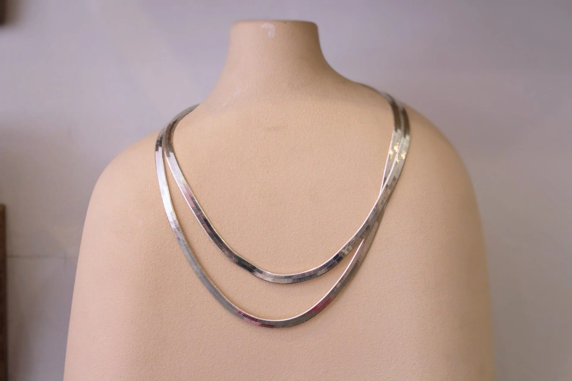 Collier RIVIÈRE argenté