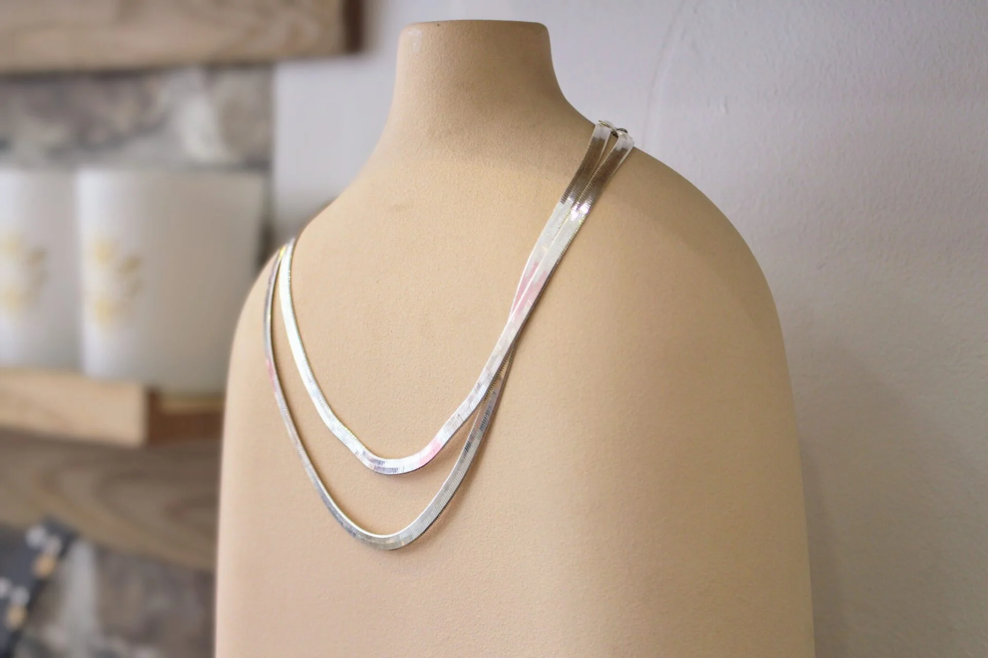 Collier RIVIÈRE argenté – Image 5