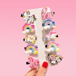 Barrettes licorne